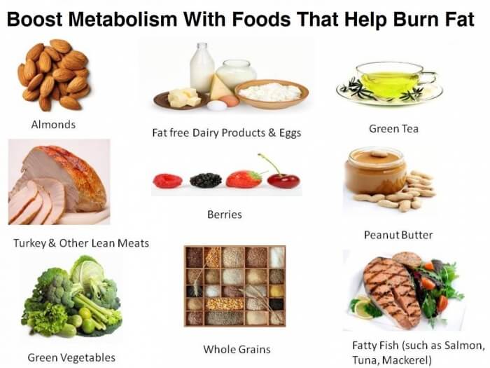 Boost Metabolism with Foods that help Burn Fat - Healthy Fitness