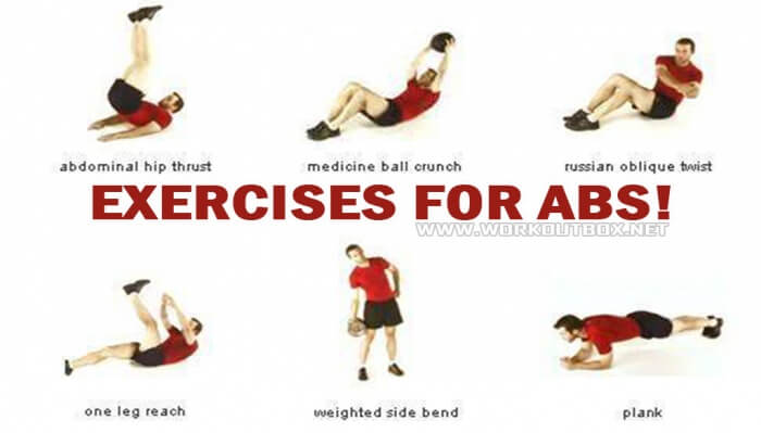 Exercises For Abs ! Healthy Fitness Sixpack Workout Training Ab 
