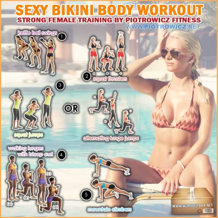 Sexy Bikini Body Workout - Strong Female Training Piotrowicz Abs