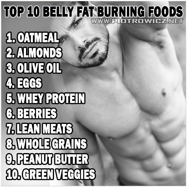 Top 10 Belly Fat Burning Foods - Healthy Fitness Tips Piotrowicz