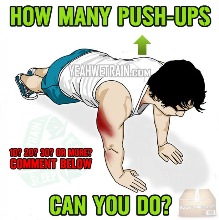 How Many Push-Ups Can You Do? 10? 20? 30? Or More? Comment Below