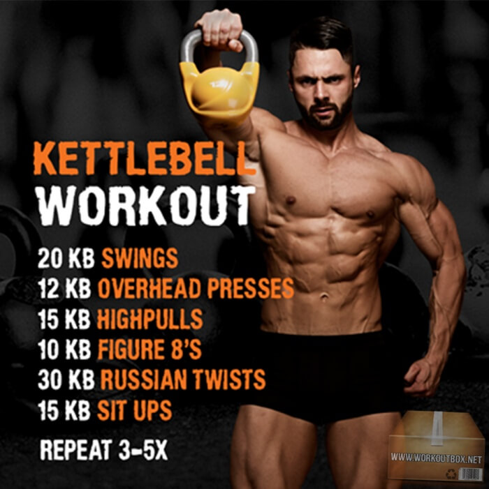 Kettlebell Workout - Hardcore Bell Training for A Strong Body !