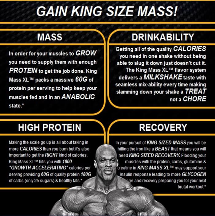 Gain King Size Mass - Hardcore Ronnie Coleman Bodybuilder Tips