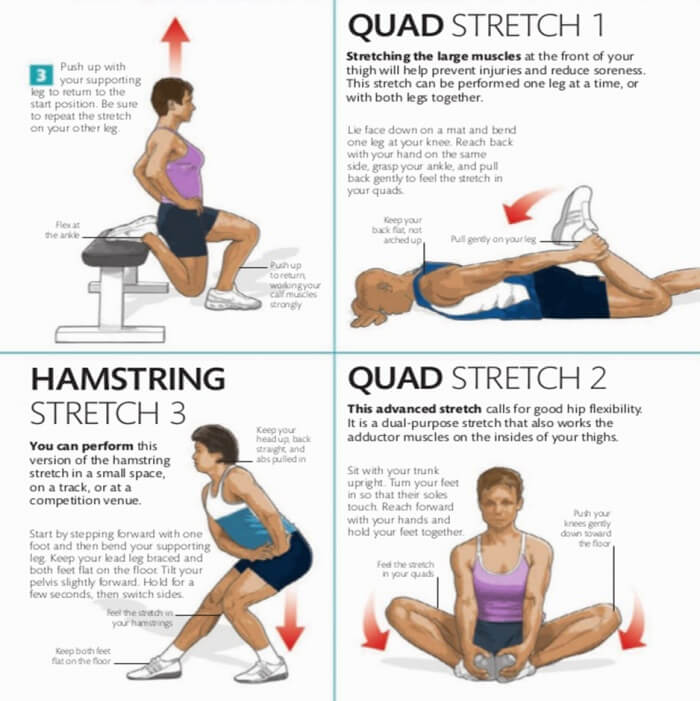 How To Stretch Part 4 ! Step By Step - Healthy Fitness Tips Plan